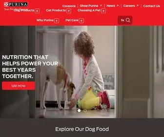 Purina.com(Pets are our passion and safety) Screenshot