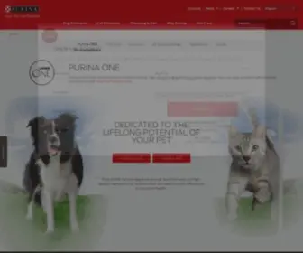 Purinaone.com(Purina ONE®) Screenshot