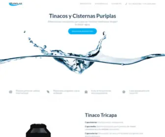 Puriplas.com(Tinacos y Cisternas) Screenshot