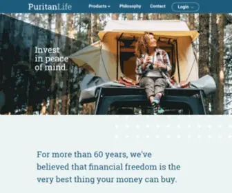 Puritanlifeinsurance.com(Puritanlifeinsurance) Screenshot