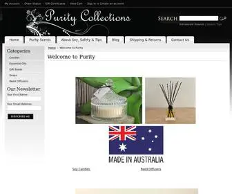 Puritycollections.com.au(Purity Collections) Screenshot