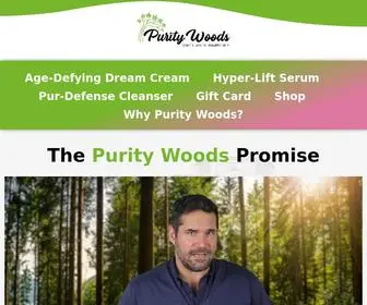 Puritywoods.com(Purity Woods) Screenshot