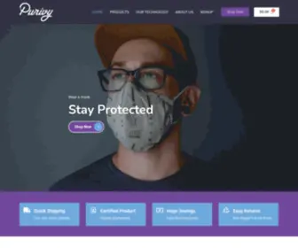 Purivy.co(Portable Mask Sanitizer) Screenshot