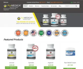 Purmedica.com(Purchase the Top Vitamins and Supplements) Screenshot