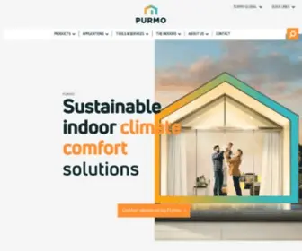 Purmo.com(Purmo Radson) Screenshot
