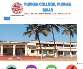 Purneacollege.org(Purnea College) Screenshot