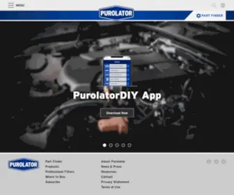 Purolatornow.com(Purify Your World) Screenshot