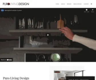 Purolivingdesign.it(Mobili e Arredamento di alta qualità) Screenshot