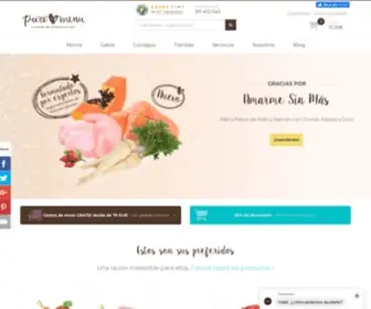 Puromenu.es(Dieta BARF para perros y gatos) Screenshot