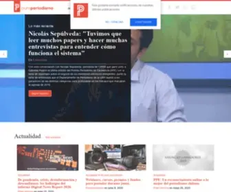 Puroperiodismo.cl(Industria de medios) Screenshot