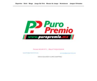 Puropremio.mx(Process Server) Screenshot