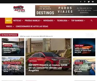 Purosautoslasvegas.com(Puros Autos Las Vegas) Screenshot