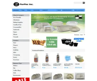 Purpacinc.com(#1 Source For All Your Restaurant Supplies & Packaging) Screenshot