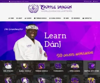 Purple-Dragon.com(Purple Dragon Karate) Screenshot