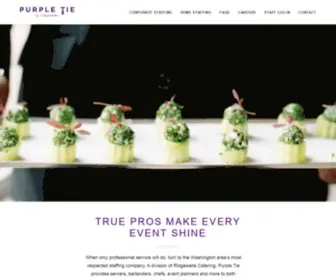 Purple-Tie.com(Your Event is our Passion) Screenshot