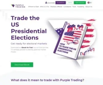 Purple-Trading.com(Purple Trading) Screenshot