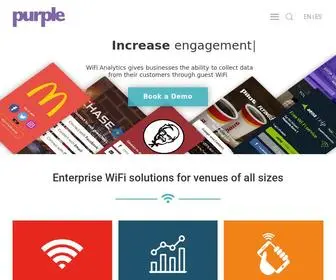 Purple.ai(Leaders in Guest WiFi) Screenshot