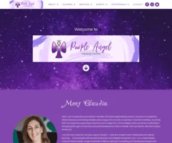 Purpleangelhealing.com.au(Reiki) Screenshot