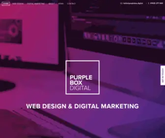 Purplebox.digital(Web Design Agency In Somerset & Yeovil) Screenshot