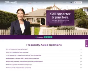 Purplebricks.com.au(Purplebricks Estate Agents) Screenshot