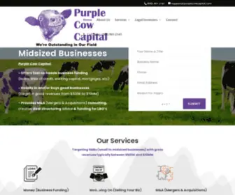 Purplecowcapital.com(Purple Cow Capital) Screenshot