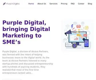 Purpledigital.online(Purple Digital) Screenshot