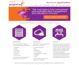 Purplefrogsystems.com(Purple Frog) Screenshot