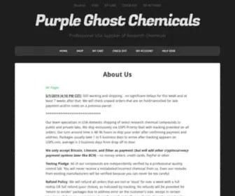Purpleghostchemicals.com(Purpleghostchemicals) Screenshot