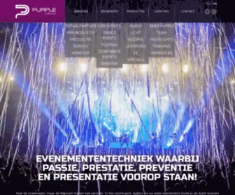 Purplegroup.nl(Purple Group) Screenshot