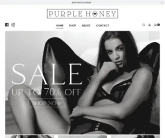 Purplehoney.com.au(Purple Honey) Screenshot