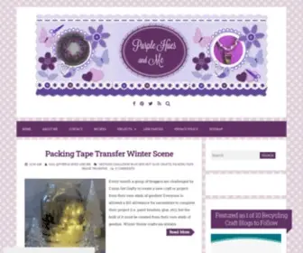 Purplehuesandme.com(Crafting) Screenshot