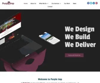 Purpleimp.com(Website Design & Development Dundee) Screenshot