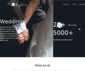 Purpleknot.com(Wedding Live Streaming Services in Chennai) Screenshot