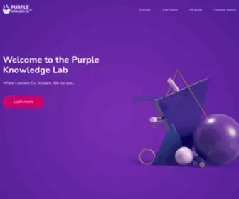 Purpleknowledgelab.com(Purple Knowledge Lab) Screenshot
