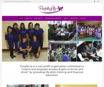 Purplelily.org(Purplelily) Screenshot