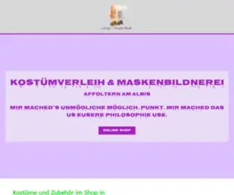 Purplemask.ch(Kostümverleih) Screenshot