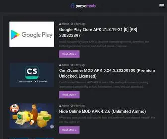 Purplemods.com(PurpleMods) Screenshot