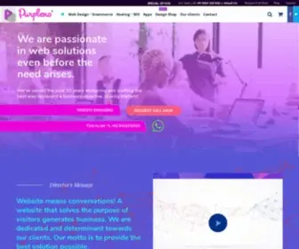 Purpleno.in(Best Web Designers) Screenshot