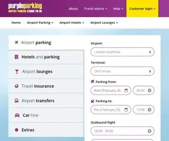 Purpleparking.com(Purple Parking) Screenshot