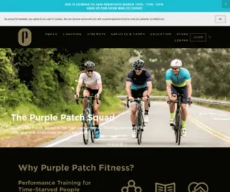 Purplepatchfitness.com(Purplepatch Fitness) Screenshot