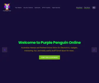 Purplepenguin.online(Home of the Purple Penguin) Screenshot