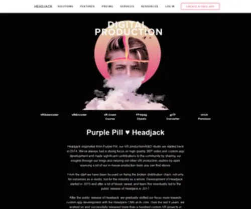 Purplepill.io(VR, AR, XR Content Management System and Video Distribution) Screenshot