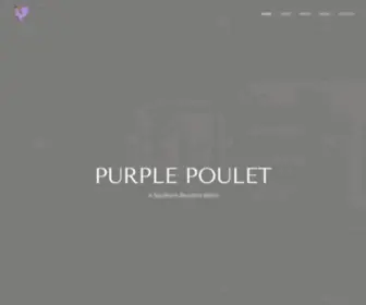 Purplepoulet.com(Purple Poulet) Screenshot