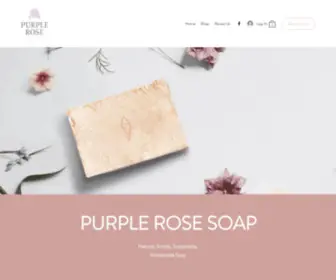 Purplerosesoapcompany.com(Purple Rose Soap Company) Screenshot