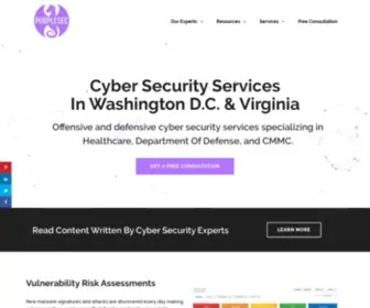 Purplesec.us(Top Managed Security Service Provider In Washington DC) Screenshot