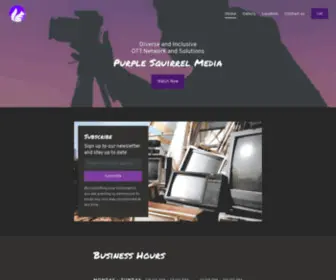 Purplesquirrelmedia.io(Purple Squirrel Media) Screenshot