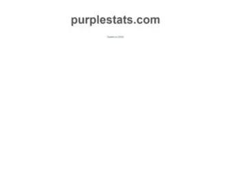 Purplestats.com(This is a default index page for a new domain) Screenshot