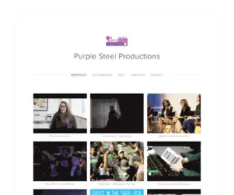 Purplesteelproductions.com(Purple Steel Productions) Screenshot