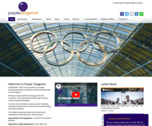 Purpletangerine.com(The Marketing & Sales Experts) Screenshot