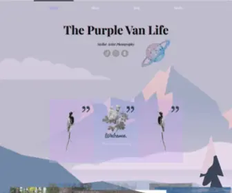 Purplevanlife.com(Purple Van Life) Screenshot